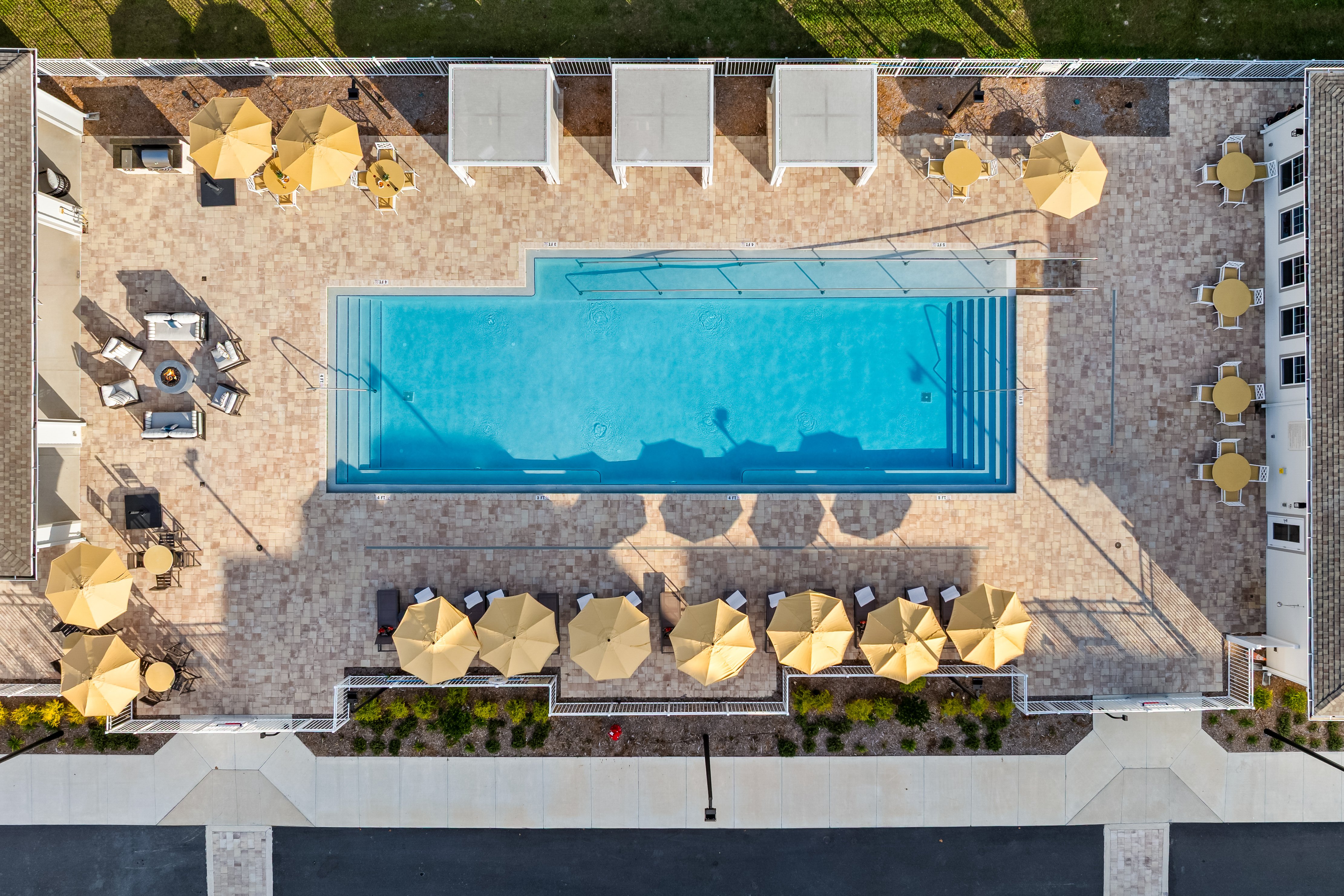 Reflections Heated Pool and Cabanas